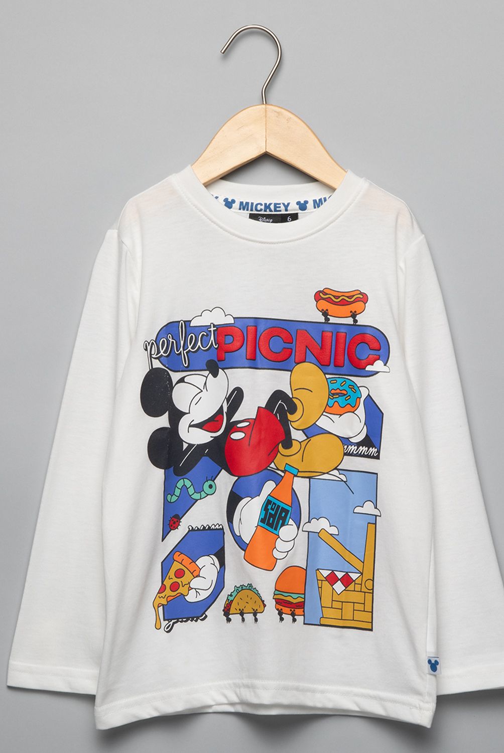 STD CHARACTERS - Polera Niño Mickey Mouse