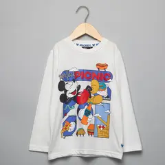 STD CHARACTERS - Polera Niño Mickey Mouse