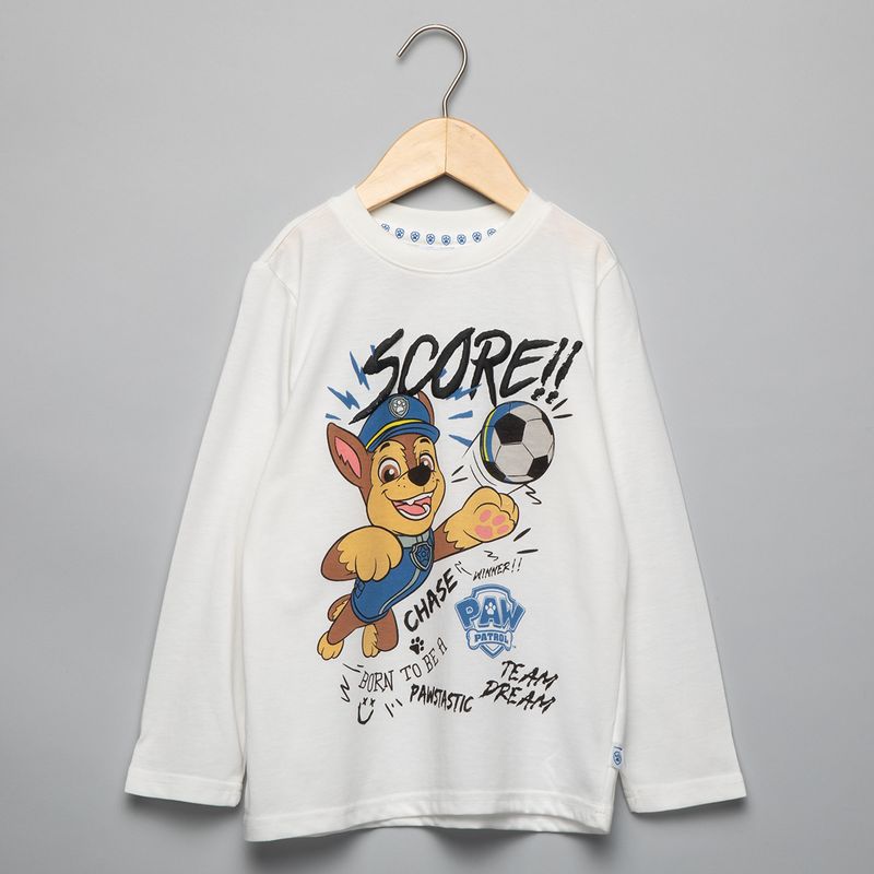 PAW PATROL - Polera Algodón Niño Paw Patrol