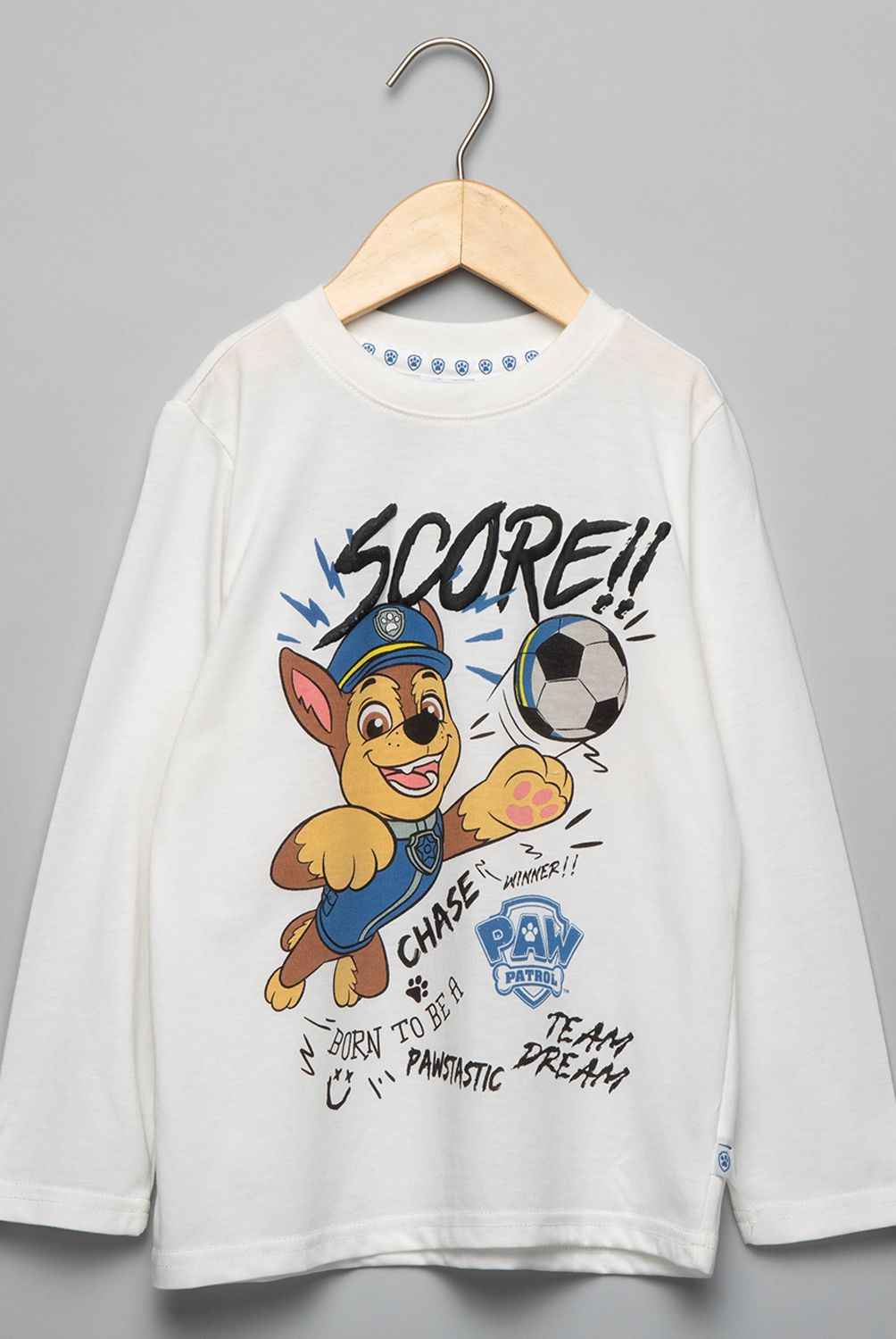 PAW PATROL - Polera Algodón Niño Paw Patrol