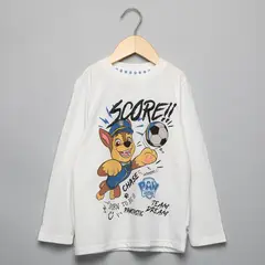 PAW PATROL - Polera Algodón Niño