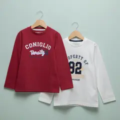 CONIGLIO - Pack 2 Poleras Niño