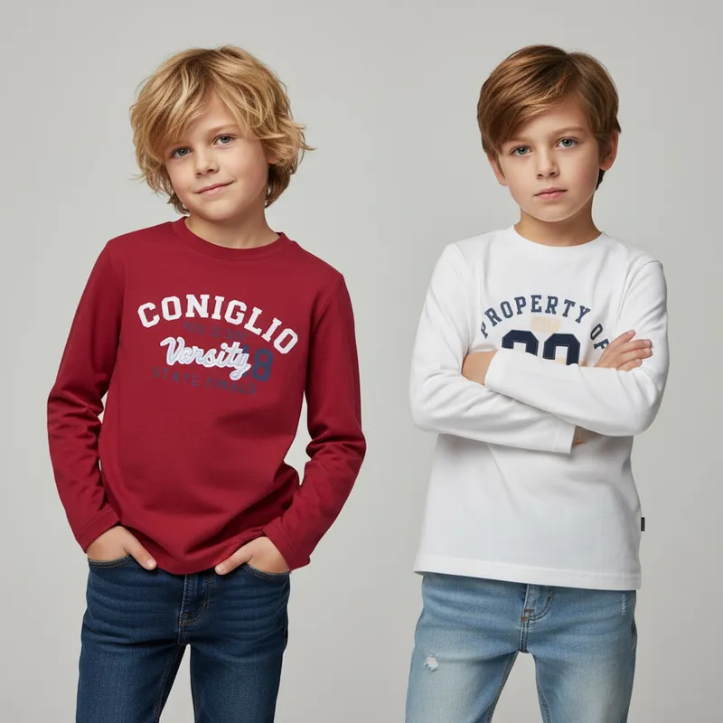 CONIGLIO - Pack 2 Poleras Niño Coniglio