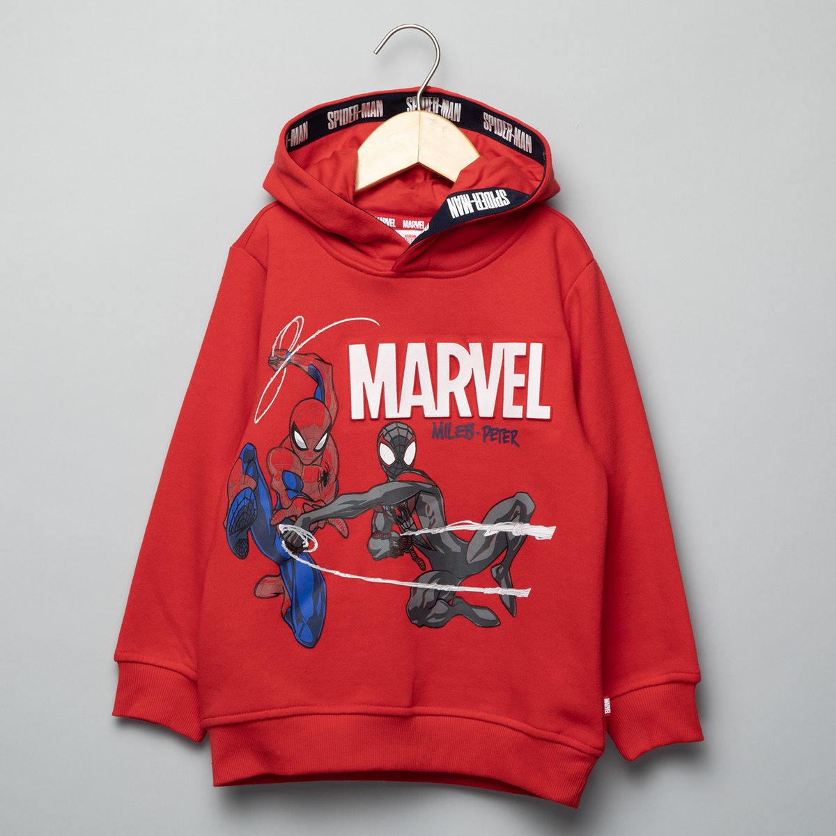 SPIDER MAN - Polerón Algodón Niño Spider-Man