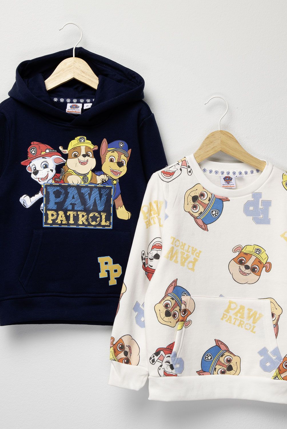 PAW PATROL - Pack 2 Polerónes Algodón Niño Paw Patrol
