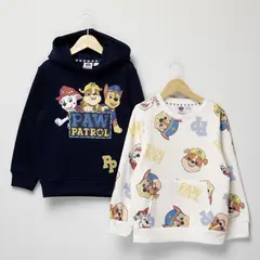 PAW PATROL - Pack 2 Polerónes Algodón Niño