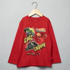 HOT WHEELS - Polera Algodón Niño