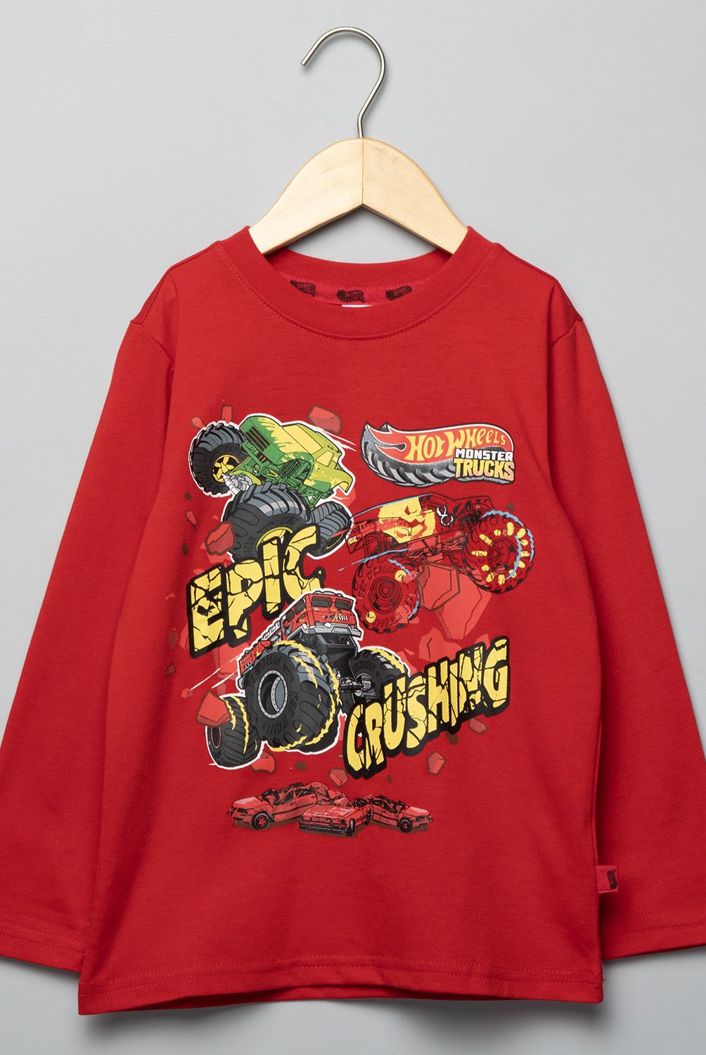 HOT WHEELS - Polera Algodón Niño Hot Wheels