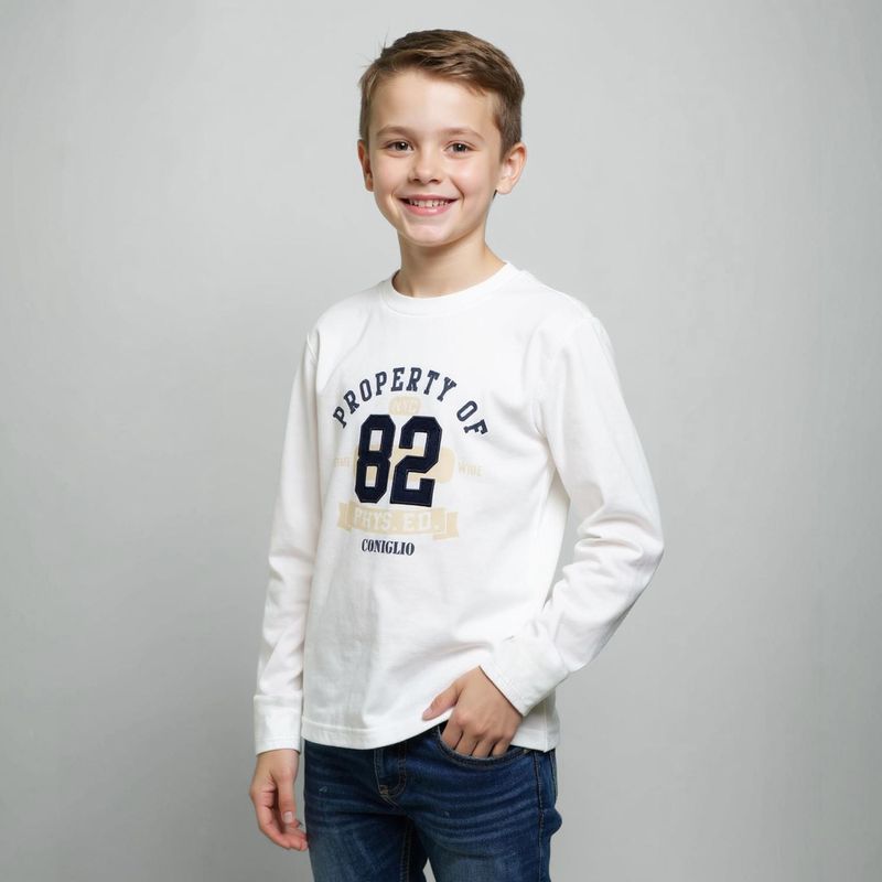 CONIGLIO - Polera Algodón Niño Coniglio