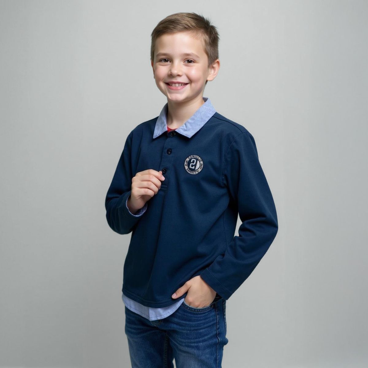 CONIGLIO - Polera Algodón Niño Coniglio