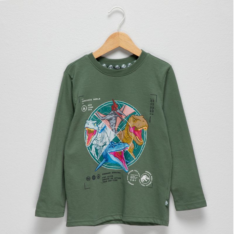 JURASSIC WORLD - Polera Algodón Niño Jurassic World