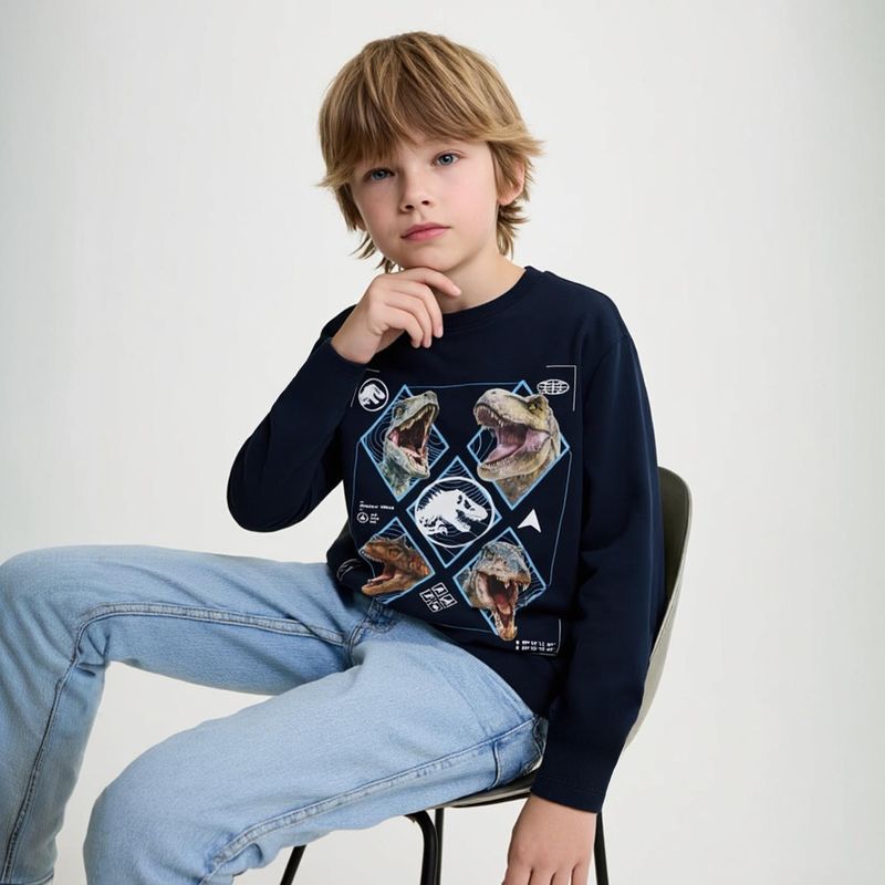 JURASSIC WORLD - Polera Algodón Niño Jurassic World