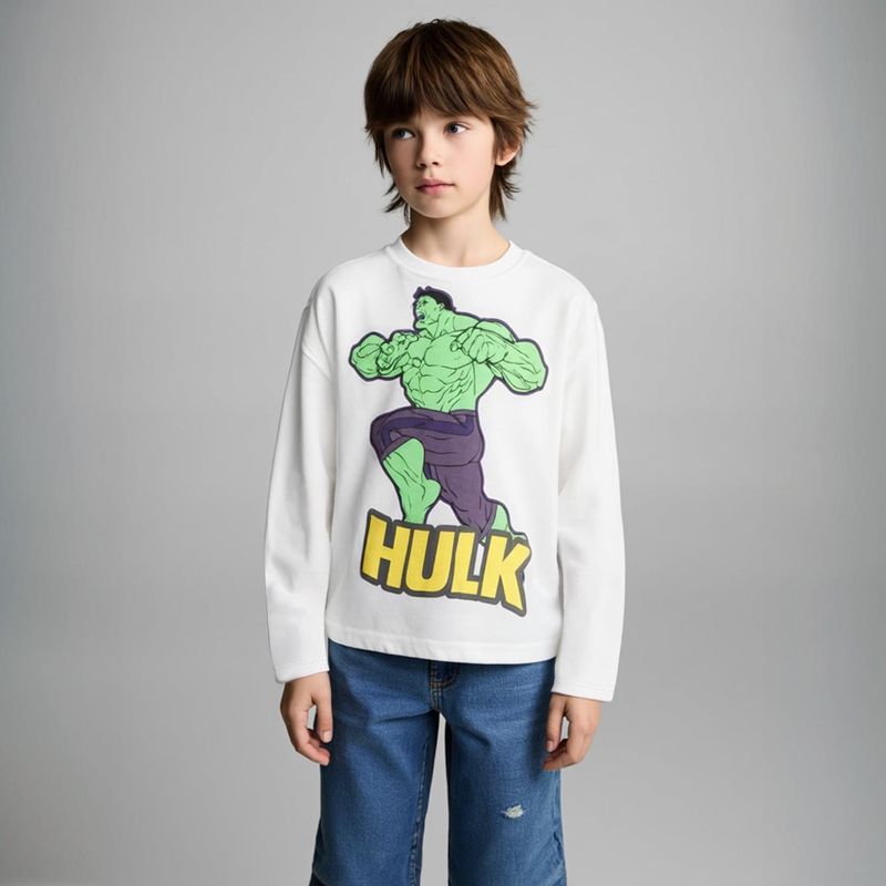AVENGERS - Polera Algodón Niño Avengers