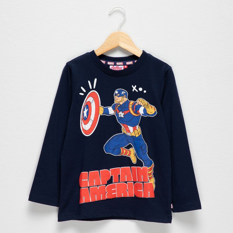 AVENGERS - Polera Algodón Niño Avengers