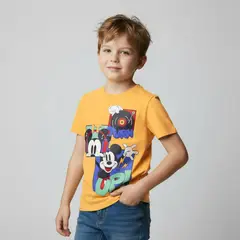 STD CHARACTERS - Pack 3 Poleras Algodón Niño Mickey Mouse