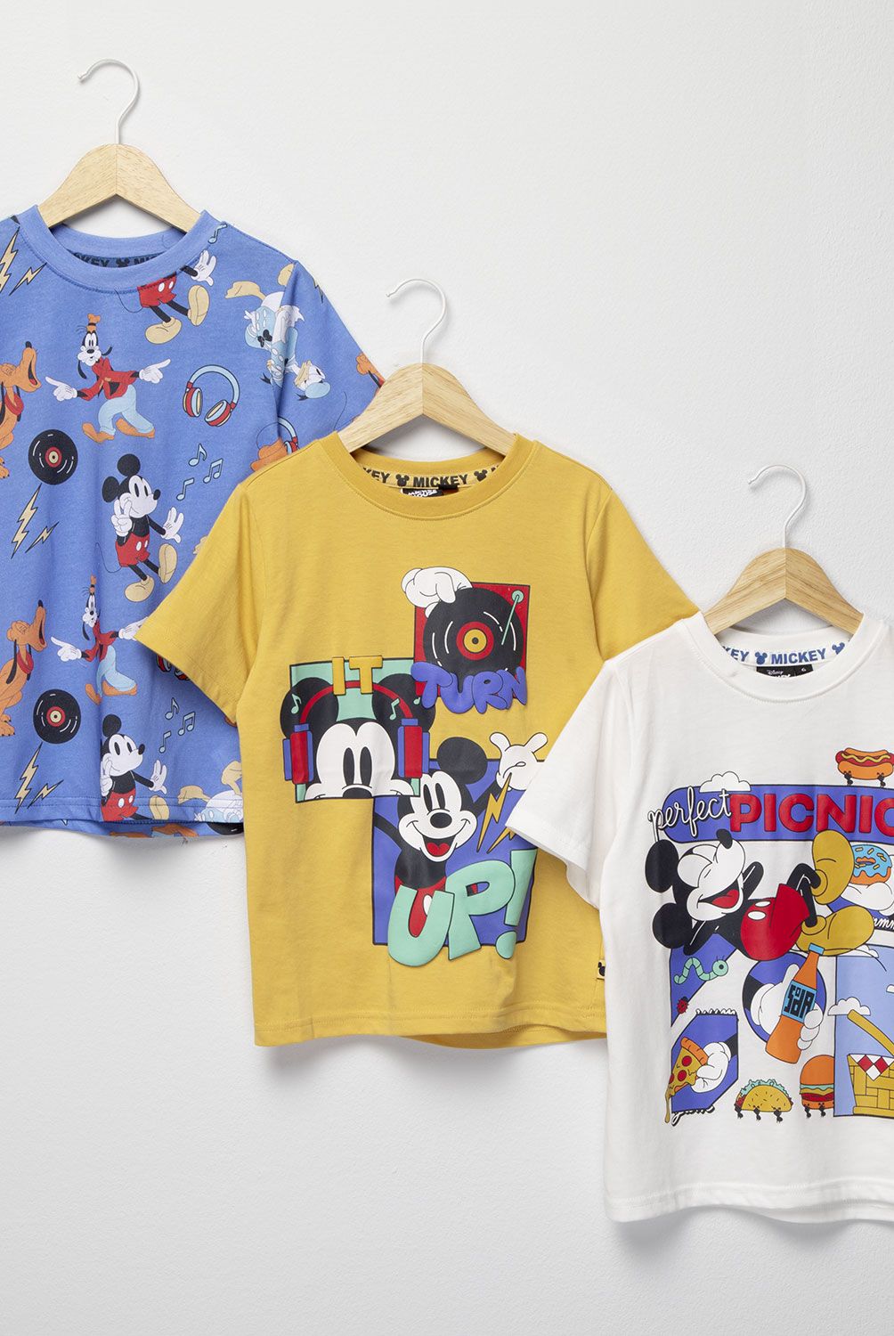 STD CHARACTERS - Pack 3 Poleras Algodón Niño Std Characters