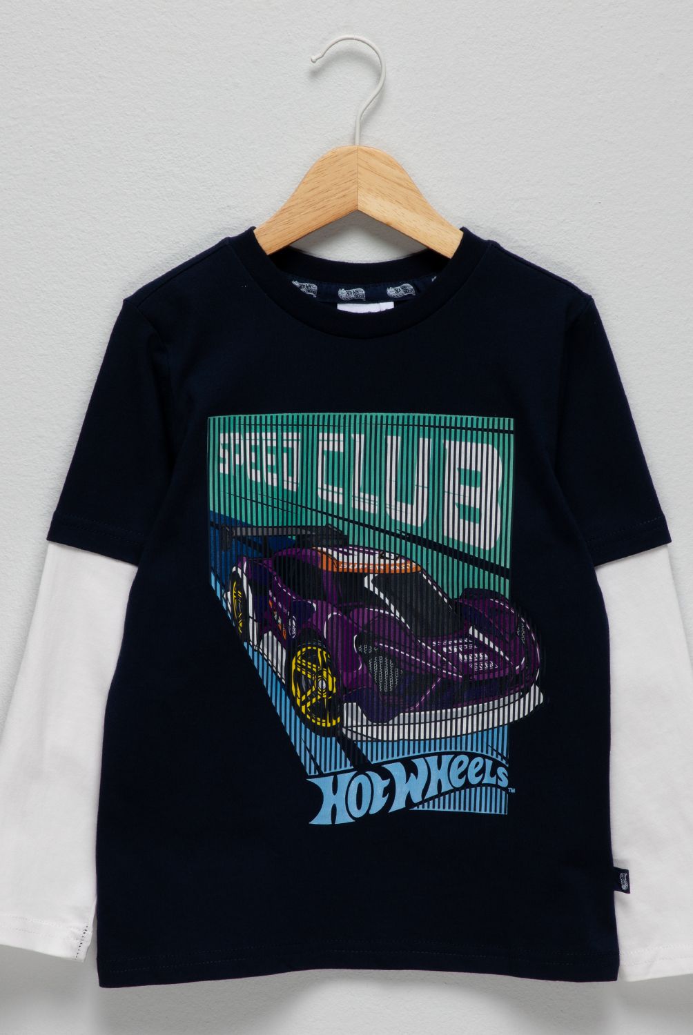 HOT WHEELS - Polera Algodón Niño Hot Wheels