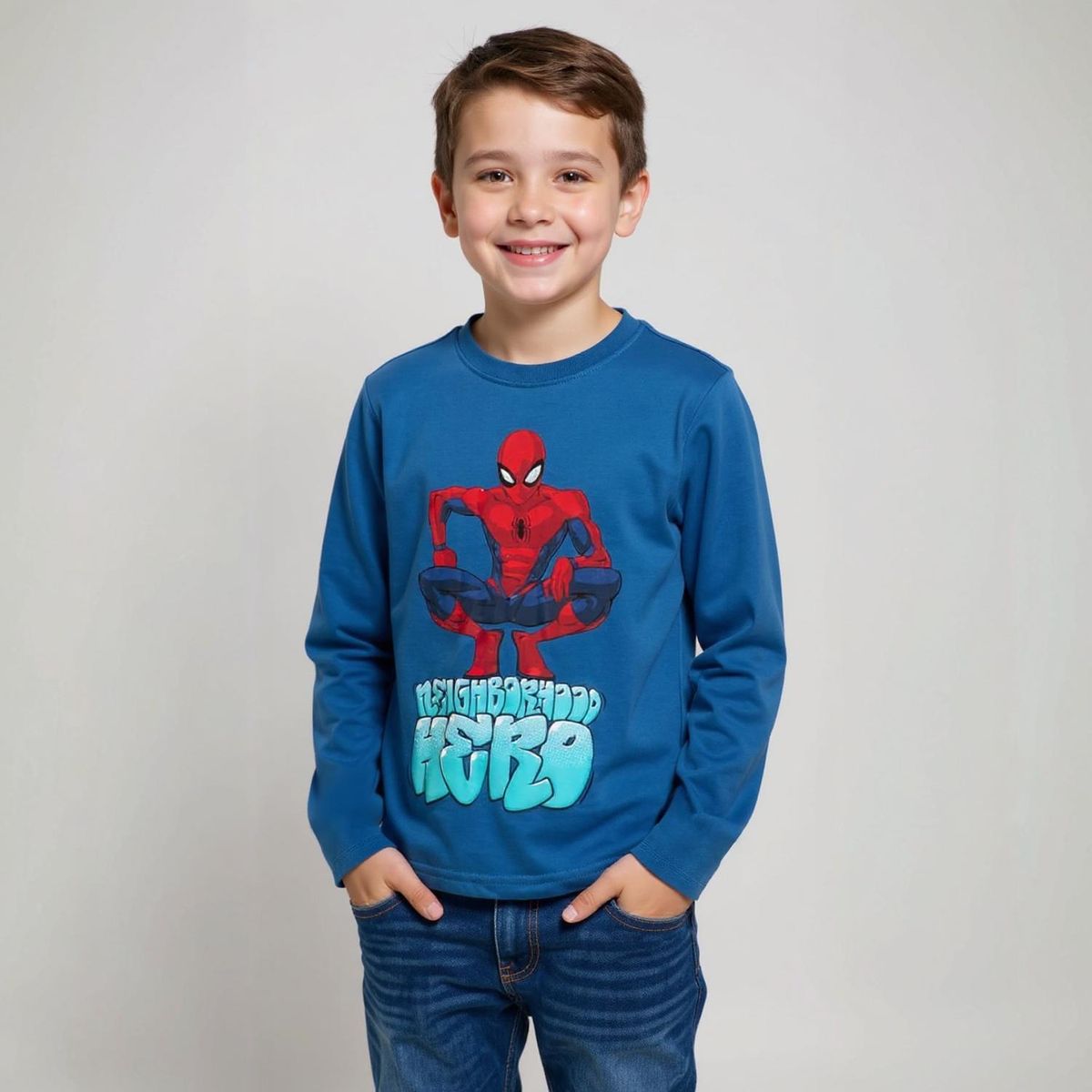 SPIDER MAN - Polera Niño Spider-Man