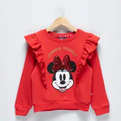 MINNIE - Polerón Algodón Niña