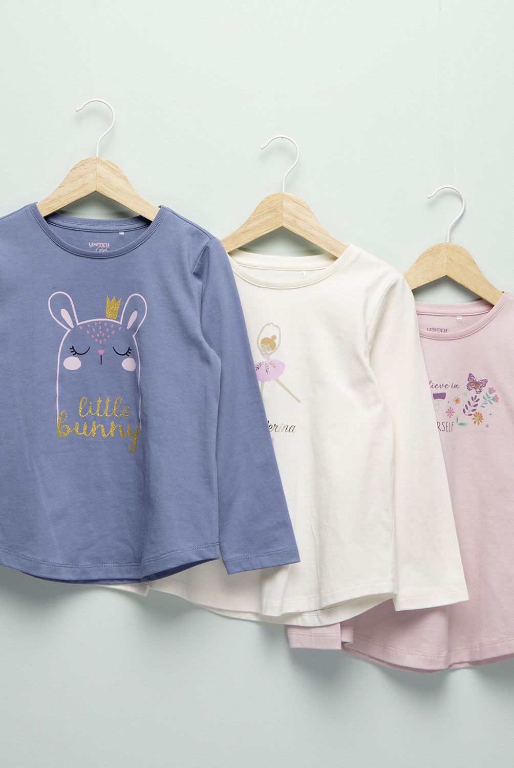 YAMP - Pack 3 Poleras Algodón Niña Yamp