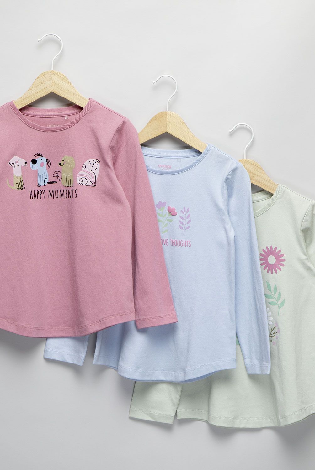 YAMP - Pack 3 Poleras Algodón Niña Yamp
