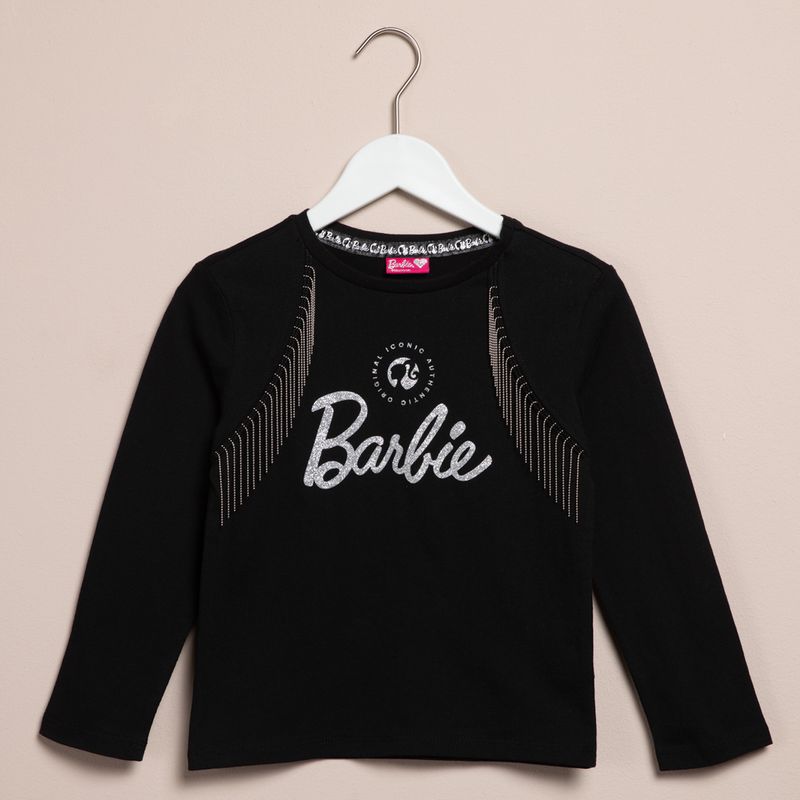 BARBIE - Polera Algodón Niña Barbie