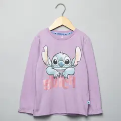 LILO & STITCH - Polera Algodón Niña