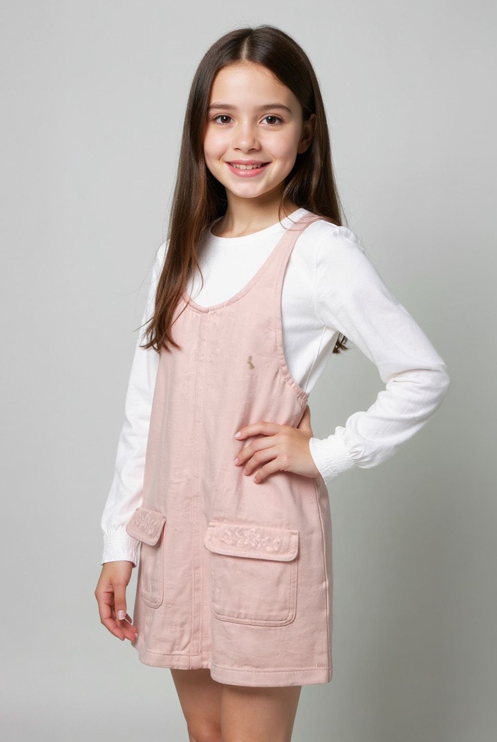 CONIGLIO - Vestido Niña Algodón Coniglio