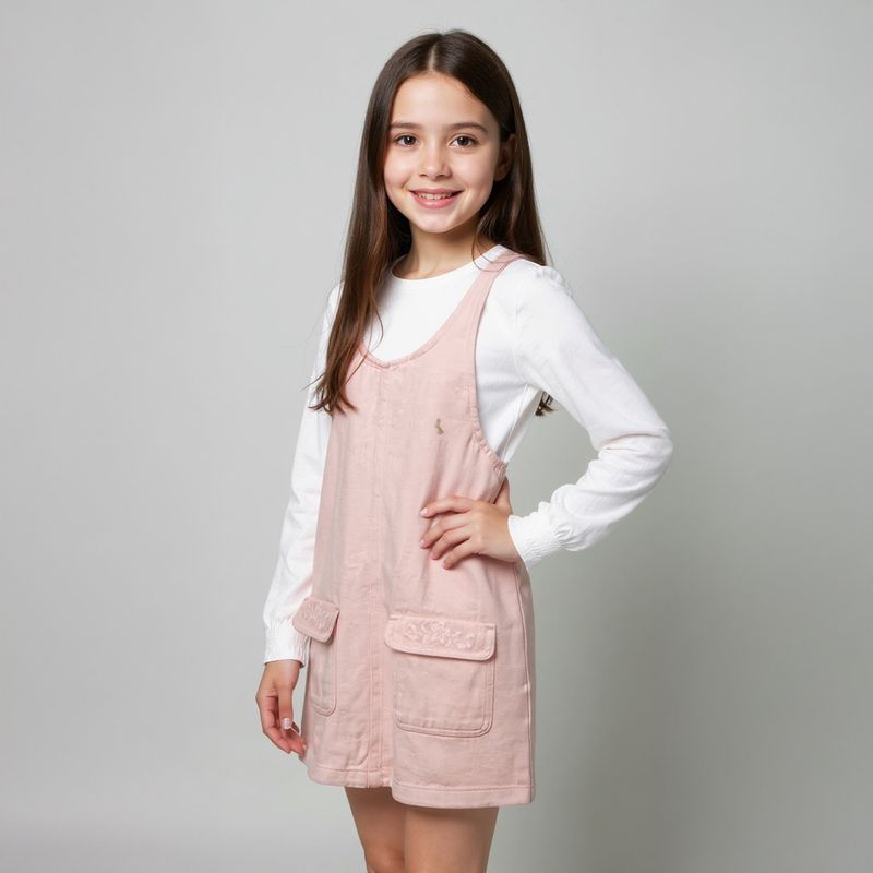 CONIGLIO - Vestido Niña Algodón Coniglio
