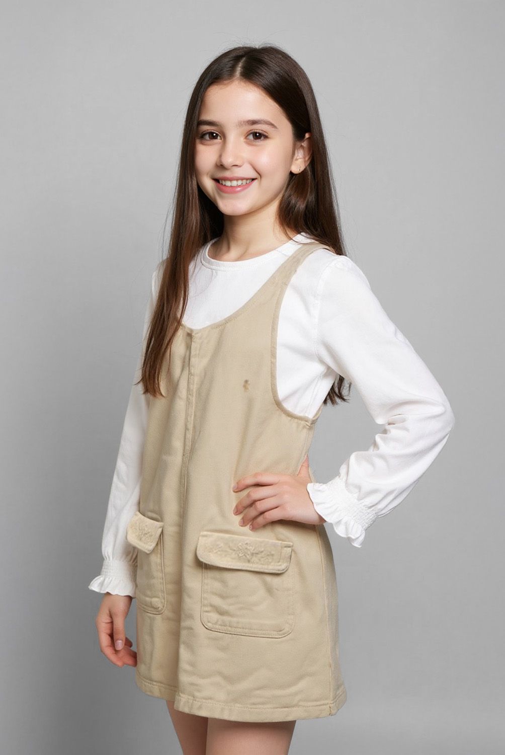 CONIGLIO - Vestido Niña Algodón Coniglio
