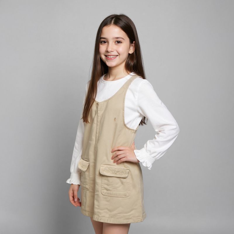 CONIGLIO - Vestido Niña Algodón Coniglio