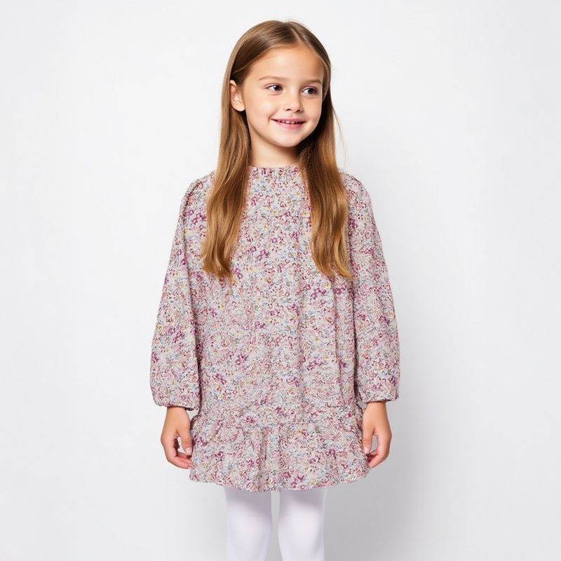 CONIGLIO - Vestido Algodón Niña Coniglio