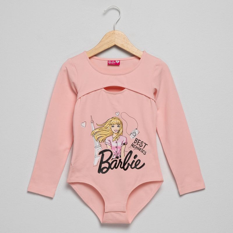 BARBIE - Polera Algodón Niña Barbie