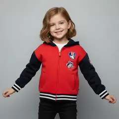 MINNIE - Polerón Bomber Algodón Niña