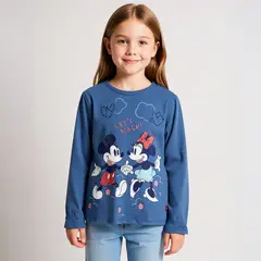 MINNIE - Polera Algodón Niña