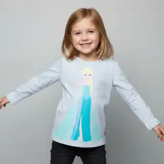 FROZEN - Polera Algodón Niña