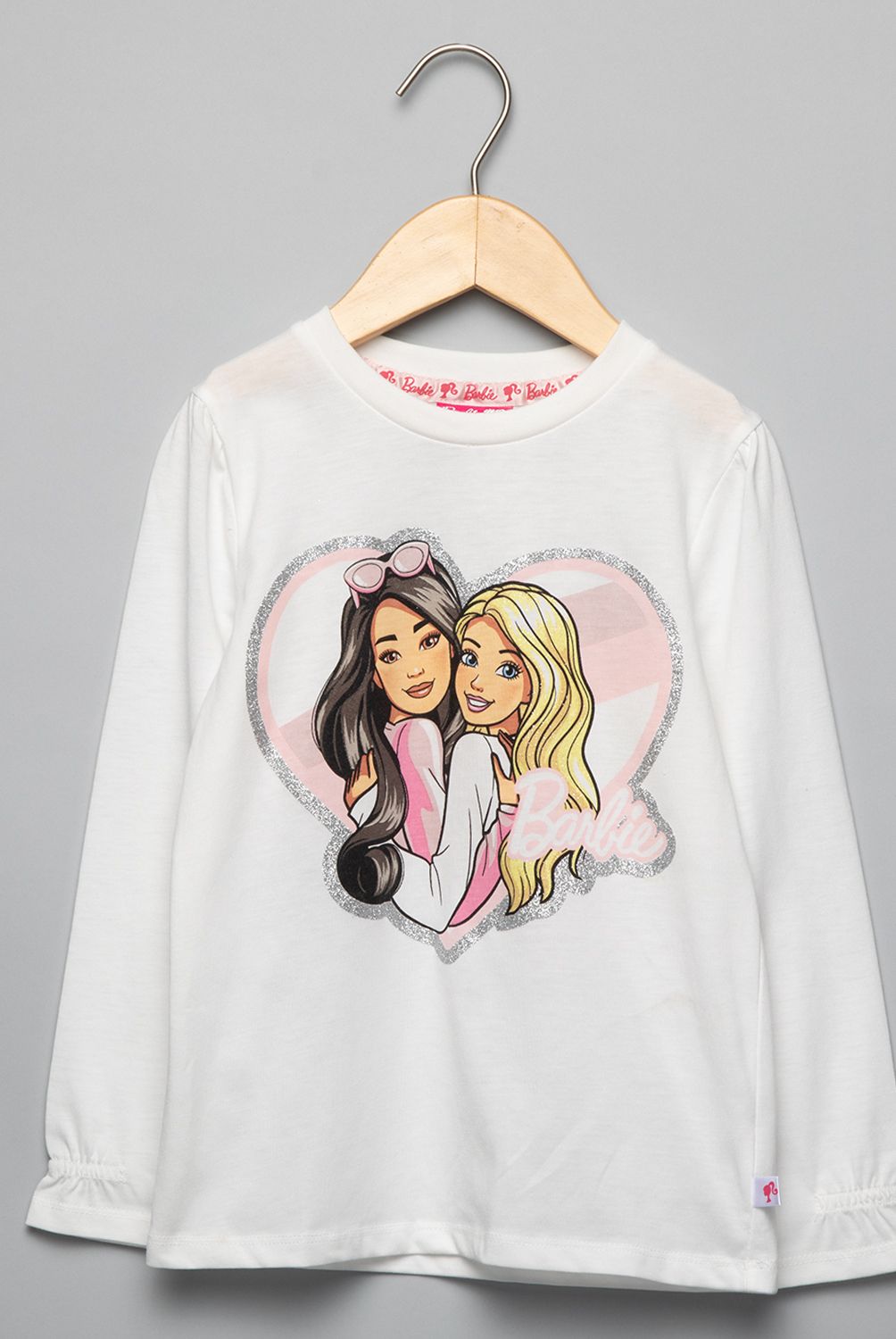 BARBIE - Polera Algodón Niña Barbie
