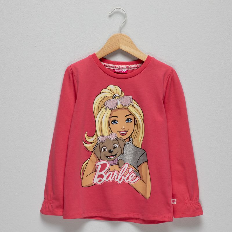 BARBIE - Polera Algodón Niña Barbie