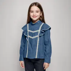 CONIGLIO - Blusa Algodón Niña