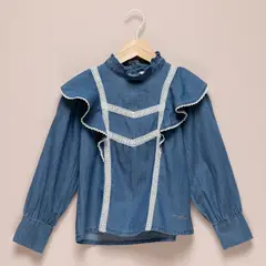 CONIGLIO - Blusa Algodón Niña