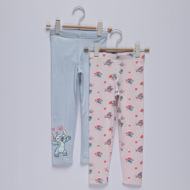 LILO & STITCH - Pack 2 Calzas Niña Lilo Y Stitch