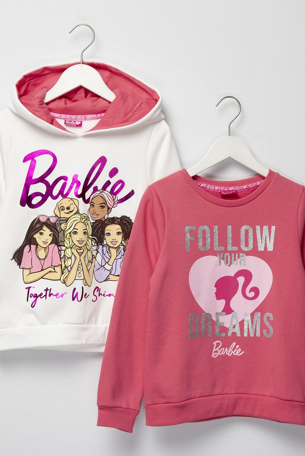 BARBIE - Pack 2 Polerones Niña Barbie