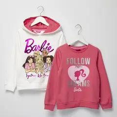 BARBIE - Pack 2 Polerones Niña