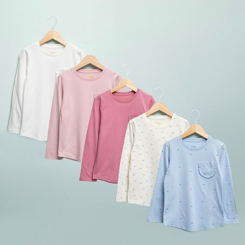 YAMP - Pack 5 Poleras Niña Yamp