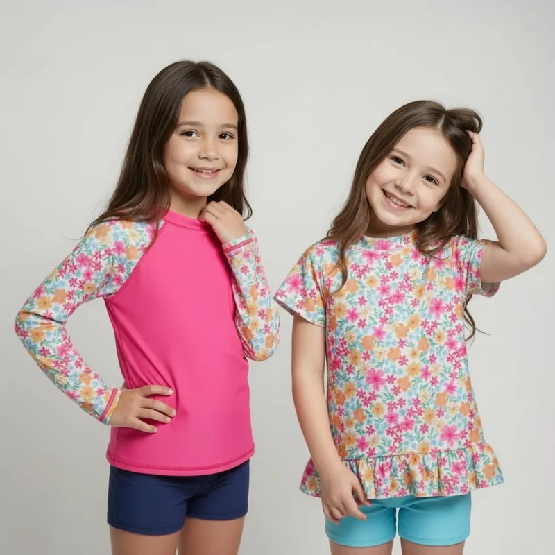 YAMP - Pack 2 Poleras Uv Niña Yamp