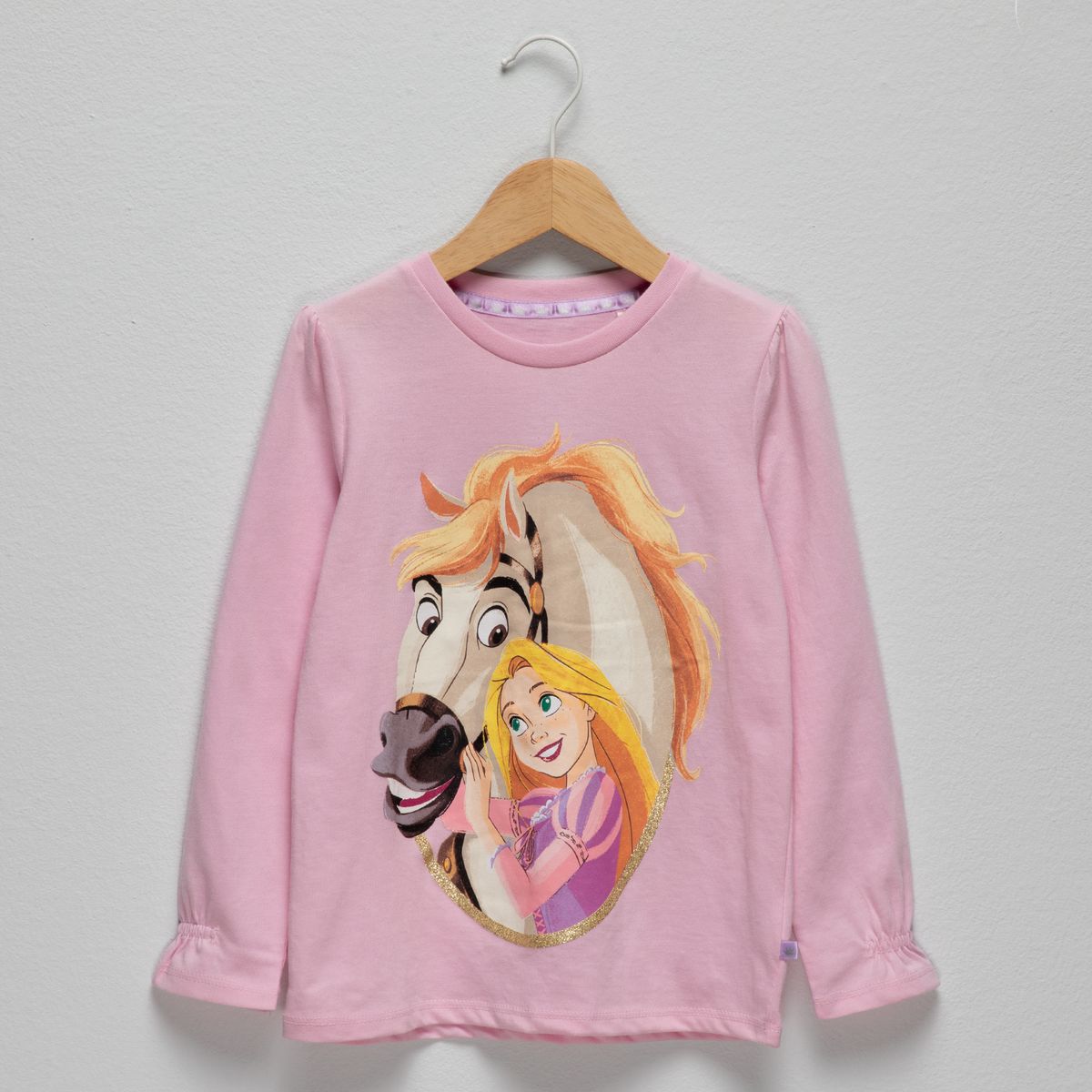 PRINCESAS - Polera Algodón Niña Princesas