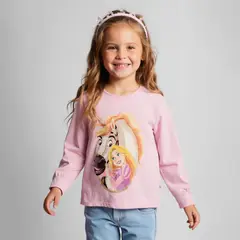 PRINCESAS - Polera Algodón Niña