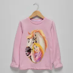 PRINCESAS - Polera Algodón Niña