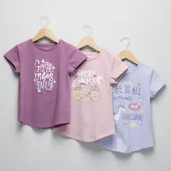 YAMP - Pack 3 Poleras Algodón Niña