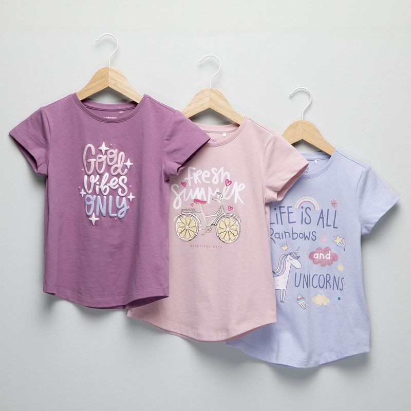 YAMP - Pack 3 Poleras Algodón Niña Yamp